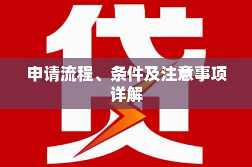 阳西申请流程、条件及注意事项详解