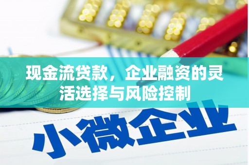 温岭现金流贷款，企业融资的灵活选择与风险控制