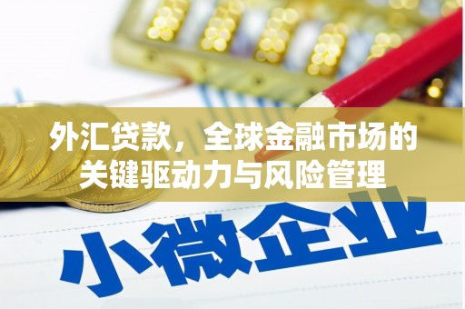 项城外汇贷款，全球金融市场的关键驱动力与风险管理
