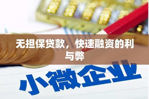 云梦无担保贷款，快速融资的利与弊