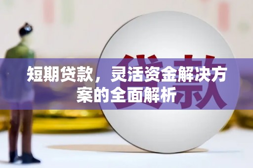 黄陂短期贷款，灵活资金解决方案的全面解析