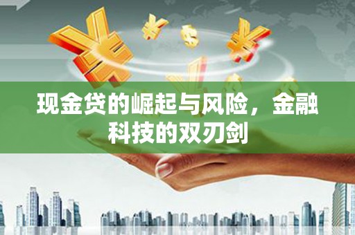 湘东现金贷的崛起与风险，金融科技的双刃剑