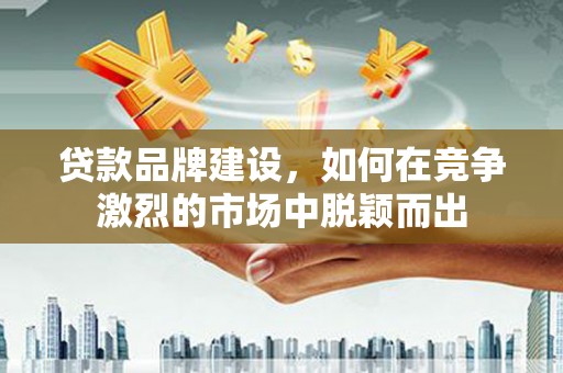 台东贷款品牌建设，如何在竞争激烈的市场中脱颖而出