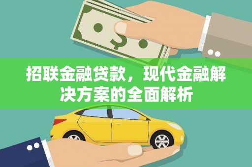 南长招联金融贷款，现代金融解决方案的全面解析