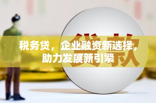 滦平税务贷，企业融资新选择，助力发展新引擎