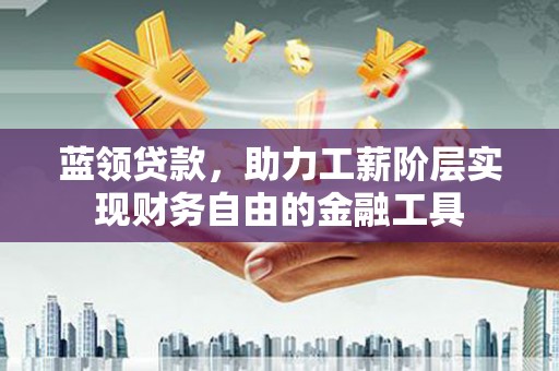 延川蓝领贷款，助力工薪阶层实现财务自由的金融工具