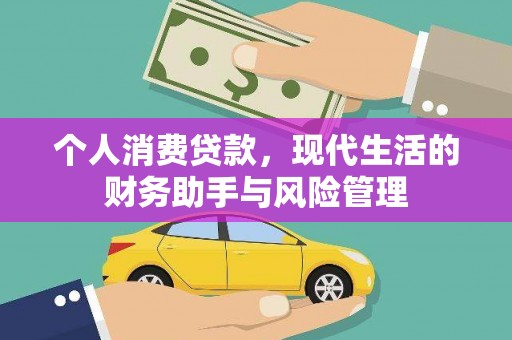 二仑个人消费贷款，现代生活的财务助手与风险管理